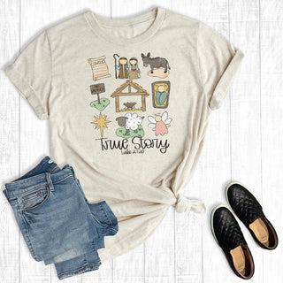 True Story Nativity Tee