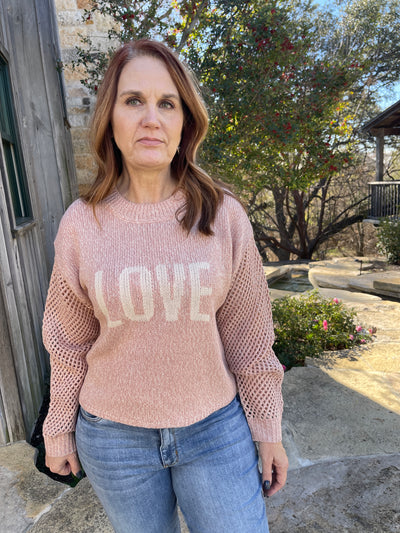 Blushing Love Sweater