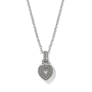 Halo Gemma Petite Heart Necklace