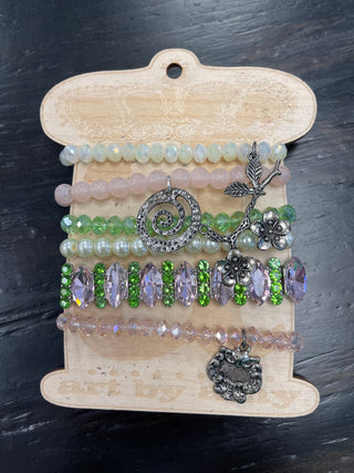 Garden Whispers Bracelet Stack