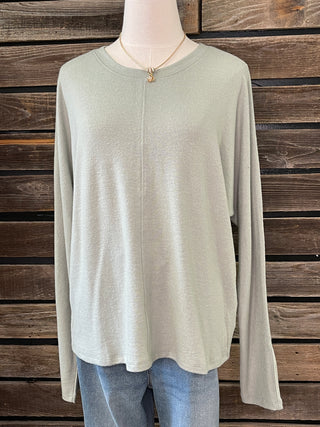 Hushed Mornings Long Sleeve Top