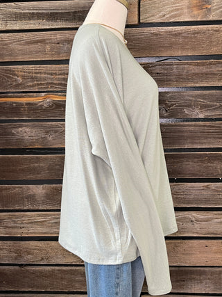 Hushed Mornings Long Sleeve Top