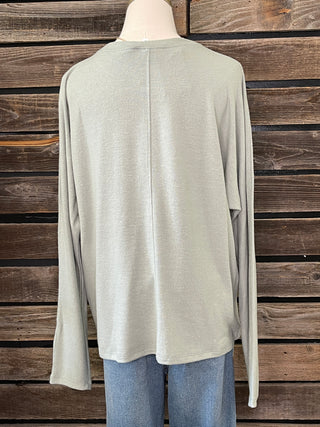 Hushed Mornings Long Sleeve Top