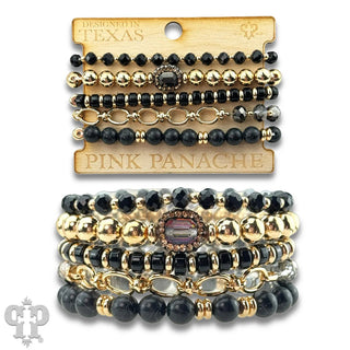 Midnight Glow Bracelet Stack - Wildflower Clothing Company