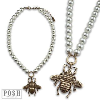 The Queen Bee Necklace - Wildflower Clothing Company