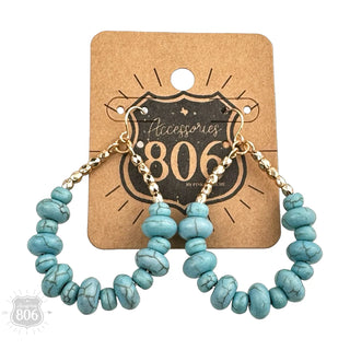 Desert Sky Teardrop Earrings