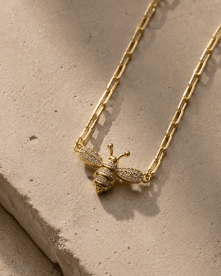 Bee Yourself Necklace - Wildflower Clothing Company