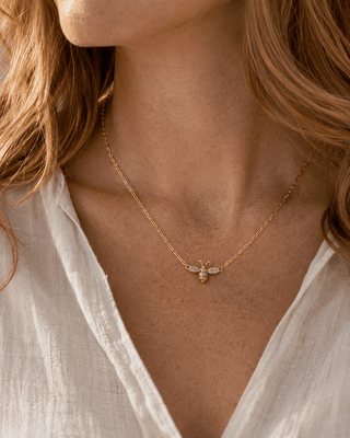 Bee Yourself Necklace - Wildflower Clothing Company