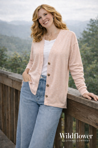 Blush & Still Cardigan