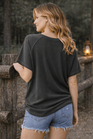 Coal Dust Comfort Top - Wildflower Clothing Company