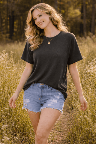 Coal Dust Comfort Top - Wildflower Clothing Company