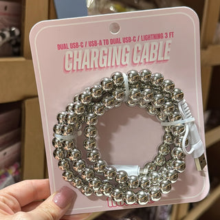 Beaded Charging Cable
