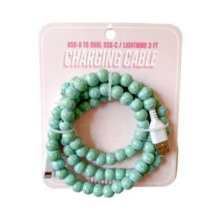 Beaded Charging Cable