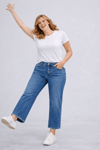 County Line Crop Jean - Wildflower Clothing Company