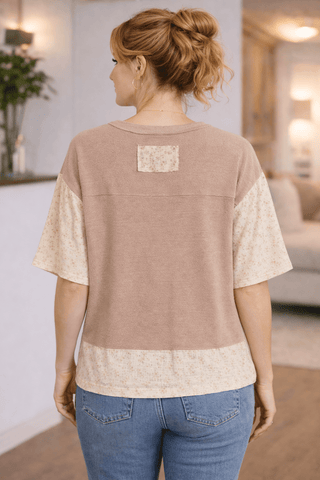 Cream & Clover Knit Top - Wildflower Clothing Company