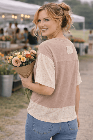 Cream & Clover Knit Top - Wildflower Clothing Company