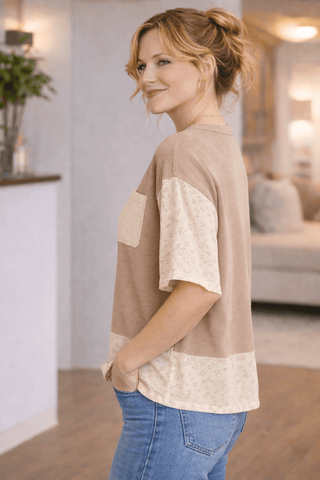 Cream & Clover Knit Top - Wildflower Clothing Company