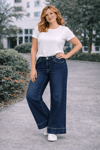 The Front Porch Trouser Jean - Wildflower Clothing Company