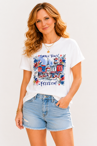 Main Street Fireworks Tee