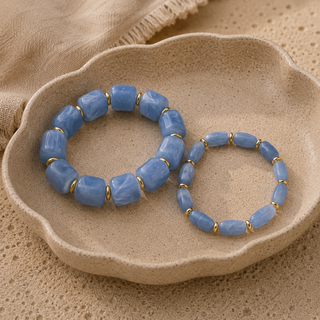 Mix It Up Bracelet Set - Blue