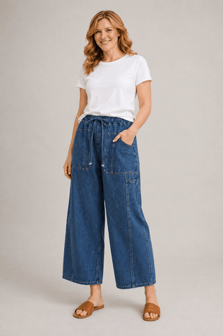 Riverbend Utility Wide Leg Pants - Wildflower Clothing Company