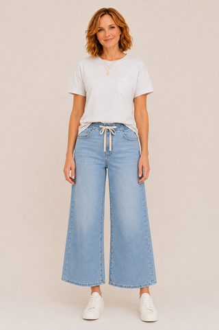 Weekend Detour Wide Leg Jean