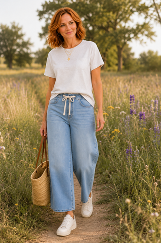 Weekend Detour Wide Leg Jean